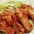 みーてち's cooksnap of when they made 漬けて焼くだけ☆手羽元の照り焼き.