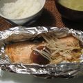 Mawaru7's cooksnap of when they made 鮭の紙包み焼き.