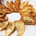 ShuBranJu's cooksnap of when they made おつまみ☆納豆チーズシソのあげ餃子★.