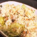 もりたま3's cooksnap of when they made パラパラ納豆レタスチャーハン.