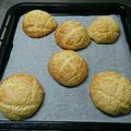 れおみるまま's cooksnap of when they made 塩バター☆メロンパン.