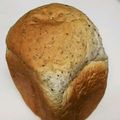 あさここなっつ's cooksnap of when they made ＨＢ★セサミ食パン.