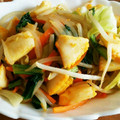 oto♡hime's cooksnap of when they made 節約おかず♡いかとキャベツのパーっと炒め.