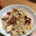 みかん0417's cooksnap of when they made 炊飯器で簡単！シンプルなタコ飯.