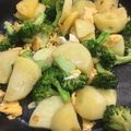 キャップとラム's cooksnap of when they made ジャガイモとブロッコリーの卵炒め.