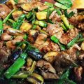 ryo_runes's cooksnap of when they made 激ウマ★お店の味！鶏レバニラ炒め★四川風.