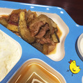 sarara♡'s cooksnap of when they made さつま芋と茄子で☆秋の豚肉生姜焼き.
