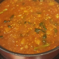 あふぉん's cooksnap of when they made 簡単★ほうれん草のキーマカレー.