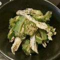 yukiman☆★'s cooksnap of when they made 旬ゴーヤとオクラのネバネバゆかり和え.