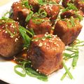しょーばお's cooksnap of when they made 厚揚げの豚肉巻き.