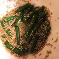 maaaariiii's cooksnap of when they made 簡単♪いんげんのごま和え♪.