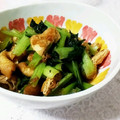 お芋とトマト's cooksnap of when they made かつお節香る♪小松菜と油あげの炒め煮.