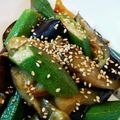 でりーK's cooksnap of when they made なすとオクラのポン酢炒め.