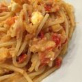 yuukaokd's cooksnap of when they made 簡単一人ランチに。クリーミートマトパスタ.