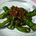 花うさこ♪'s cooksnap of when they made 甘長ピーマンの旨味噌炒め煮.