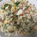 P太郎ママ's cooksnap of when they made ヘルシー！おからと卵のサラダ.
