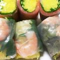 moncici's cooksnap of when they made そうめん南瓜の生春巻き.