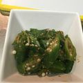 ひとっち～'s cooksnap of when they made Loveリーのオクラの胡麻和え.