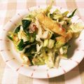 るりしょこ's cooksnap of when they made 豆苗とキャベツの梅おかかサラダ.