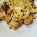 jyuriko☆'s cooksnap of when they made バタぽんで厚揚げチーズ♪.