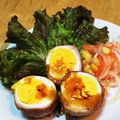 ぴんくみんと's cooksnap of when they made 肉巻き玉子.