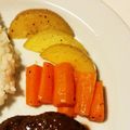 akokuma♪'s cooksnap of when they made 付♡コロコロポテトと人参のバターソテー.