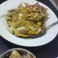 チビラビット's cooksnap of when they made 豚肉とごぼうの卵とじ.