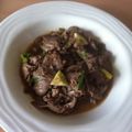 Yokchina's cooksnap of when they made あっさり☆牛肉のレモン炒め.