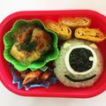 sasukeinu's cooksnap of when they made キャラ弁♡モンスターズインク〜マイク.