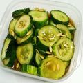 RINRI☆'s cooksnap of when they made あとひく～キュウリの浅漬け♪ごま油風味.