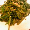 ａｓｒｉｎｇｏ's cooksnap of when they made タイ風★空心菜のしょうがにんにく炒め.