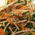 はに333's cooksnap of when they made ぴりっと生姜☆にらともやしと人参の炒め物.