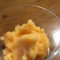 ﾐﾄﾞﾘ's cooksnap of when they made ５分で完成♪簡単メロンシャーベット.