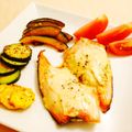 bonbonnier's cooksnap of when they made とろ〜り♡鮭の味噌マヨ焼き.