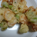 むらさめもんがら's cooksnap of when they made 枝豆とちくわの天ぷら.