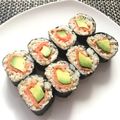 ネスター's cooksnap of when they made アボカドサーモンのマヨネーズ味の巻き寿司.