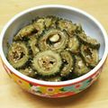 chirochan☆'s cooksnap of when they made ダイエット★種も入れて丸ごとゴーヤの佃煮.