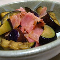 コッコおこ's cooksnap of when they made ナスとベーコンのさっぱり炒め♪.