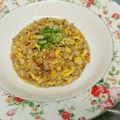 もぐ・ω・くま's cooksnap of when they made ドレッシングで簡単チャーハン.