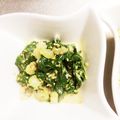 はりゅなぁ's cooksnap of when they made たった5分！　セロリの葉っぱの和え物.
