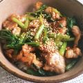 Rinakichi9's cooksnap of when they made 子ども大好き小松菜丼☆簡単◎ボリューム◎.