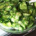かぢぇ's cooksnap of when they made 【かなり簡単】オクラときゅうりのネバネバ.