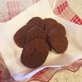 風船にゃんた's cooksnap of when they made シンプルなクッキー〈チョコ〉.