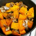 森林浴子's cooksnap of when they made ホクホク簡単、舞茸とカボチャの煮物♡.