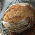 るなぎっちまま's cooksnap of when they made ライ麦と胡桃のカンパーニュ.