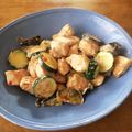 akouya's cooksnap of when they made ササミと夏野菜のスイートチリマヨネーズ.