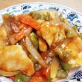 natsu555's cooksnap of when they made 疲労回復！！鶏胸肉の甘酢炒め.