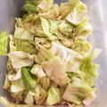 ゆうかちゃんまんま's cooksnap of when they made あっと言う間になくなるキャベツの和え物.