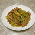 ＠迷子＠'s cooksnap of when they made レタスと舞茸のオイスターソース炒め.
