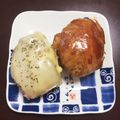 mami3702's cooksnap of when they made 男のロマンだ！肉巻きおにぎりチーズのせ！.